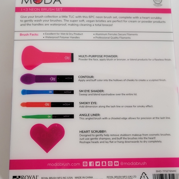 Moda makeup brush set - Picture 2 of 4
